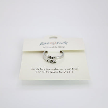 Gold & Platinum Plated Brass Ring