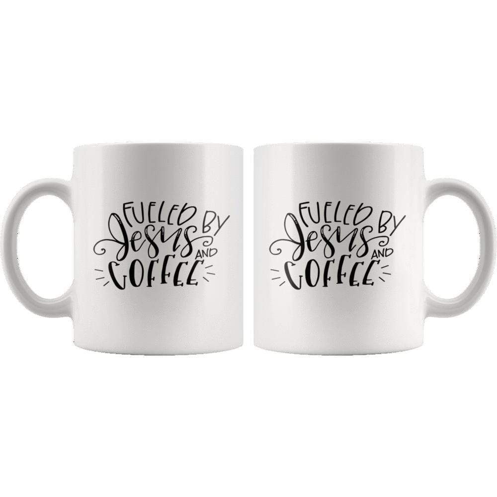 Fueled By Jesus And Coffee Mug 11oz