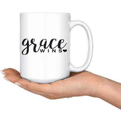 Grace Wins 15oz Mug