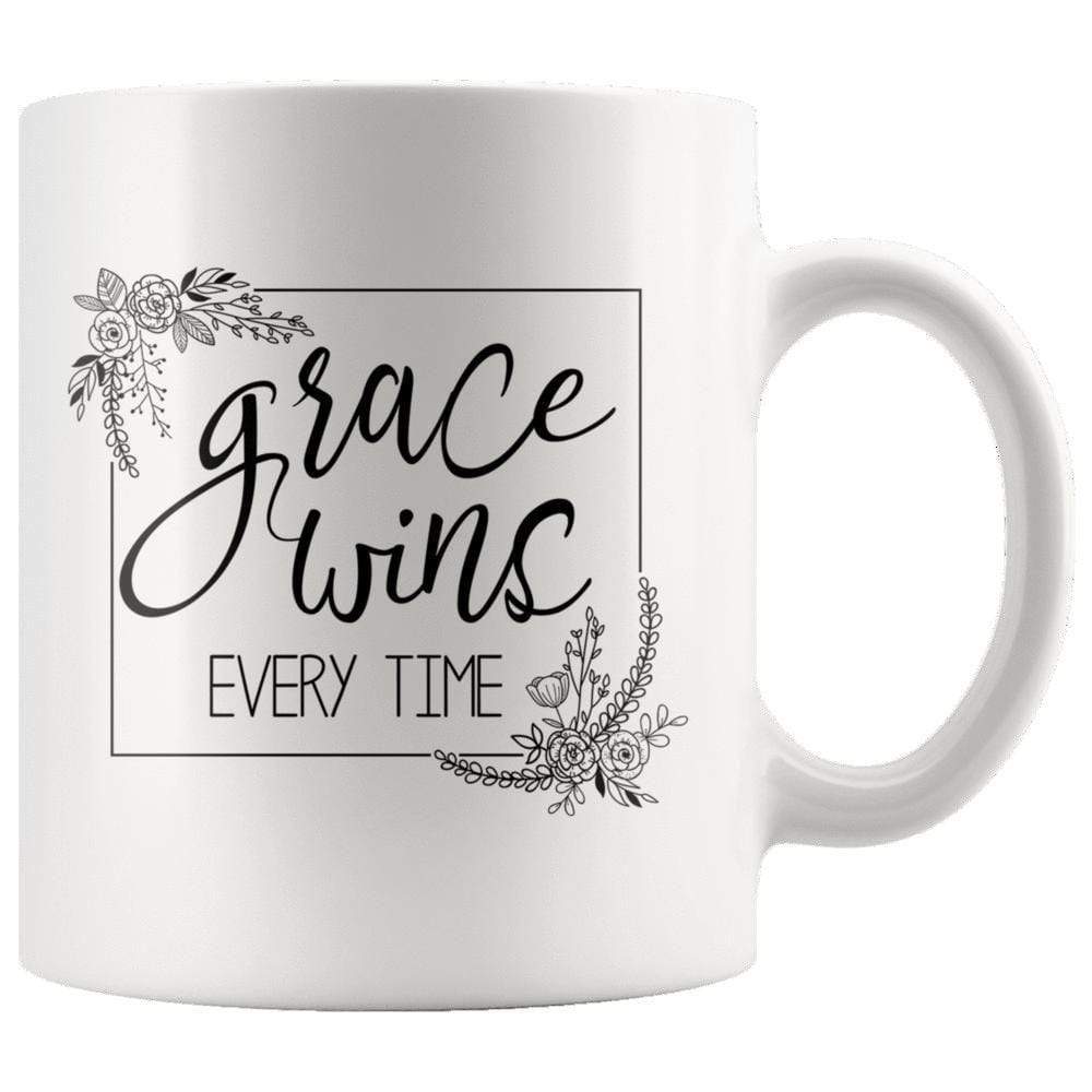 Grace Wins Everytime Mug 11oz