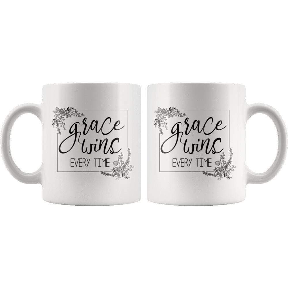 Grace Wins Everytime Mug 11oz