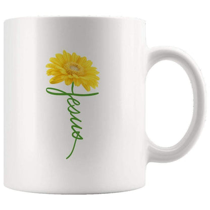 Jesus Daisy Mug 11oz