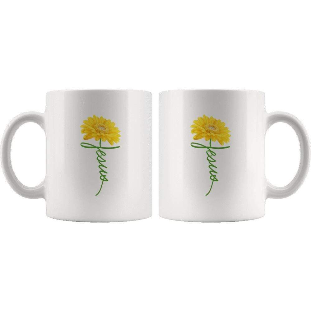 Jesus Daisy Mug 11oz