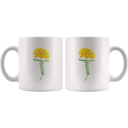 Jesus Daisy Mug 11oz