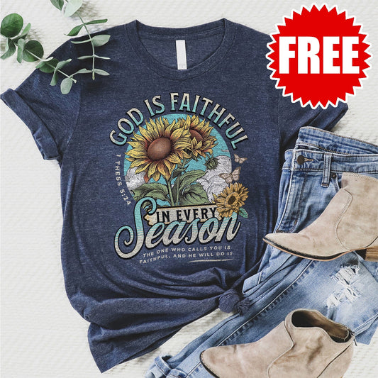 God Is Faithful Tee - 0