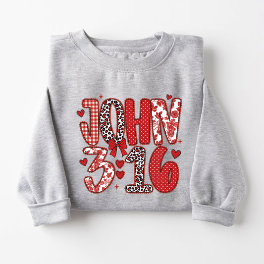 John 3:16 Sweatshirt