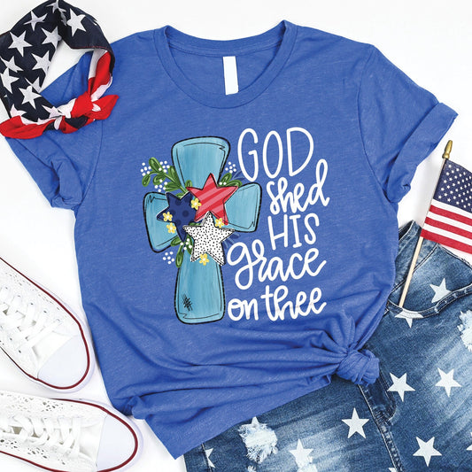 God Shed His Grace Tee
