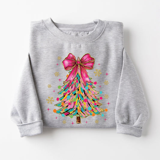 Colorful Christmas Tree Sweatshirt